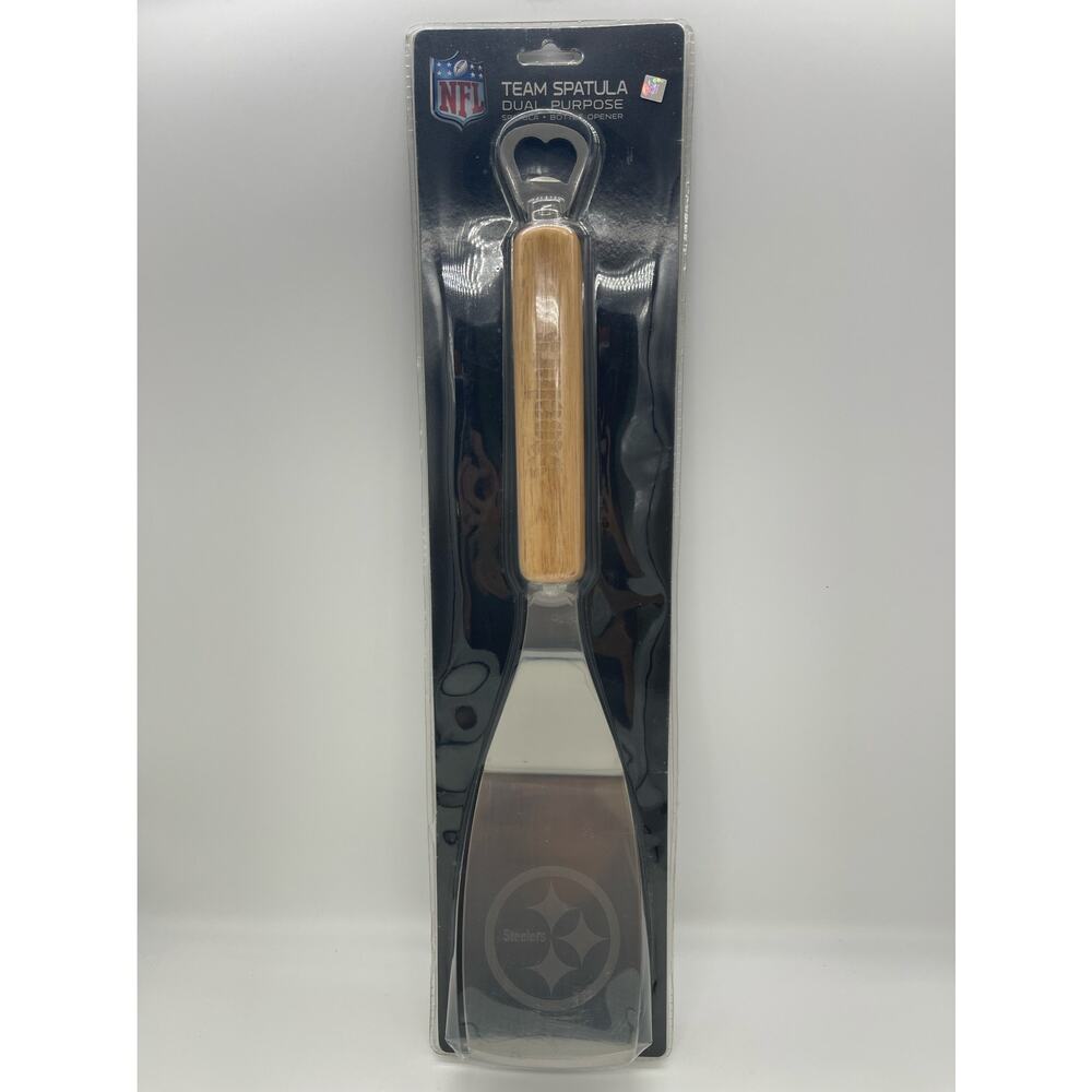 Siskiyou Sports NFL Pittsburgh Steelers Big Spatula with Bottle Opener NIB